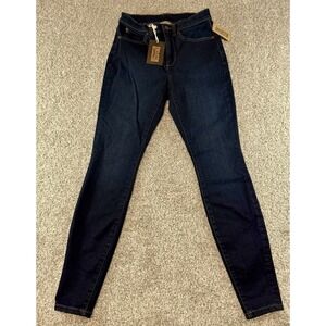 Duluth Trading Denim Blue Jeans Women's Size 2 Dark Wash Skinny Jeggings NWT